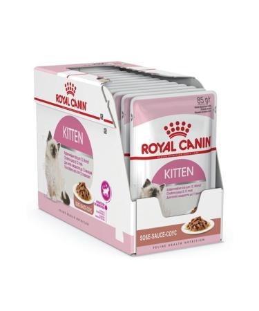 Royal Canin Kitten Sauce Wet Cat Food 85 gr X 6 Pieces