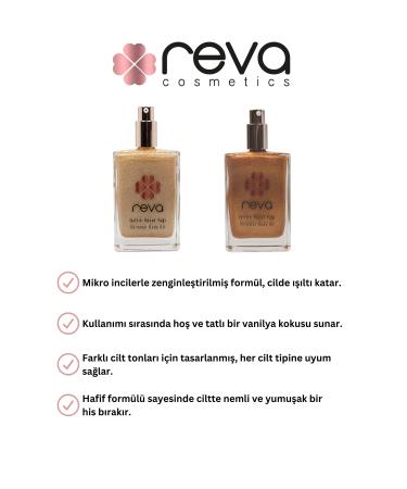 REVA Shimmer Body Oil Bronze - Shimmer Body Oil 100 ml - No: 580 - Vegan & Clean Content - Buy Online on GoSupps.com