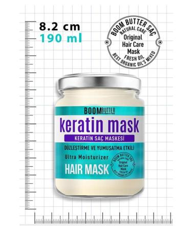 BOOM BUTTER Keratin Hair Mask Duo Pack - Buy Online on GoSupps.com