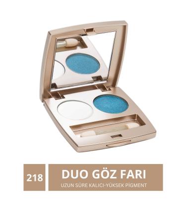 KAJAL Double Eyeshadow - Matte Duo Eyeshadow - No: 218