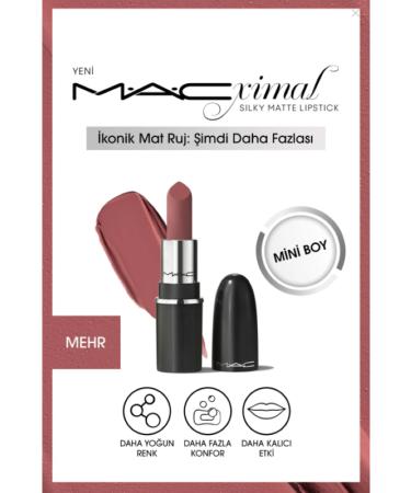 Mac MACximal Mini MAC Silky Matte Lipstick-MEHR