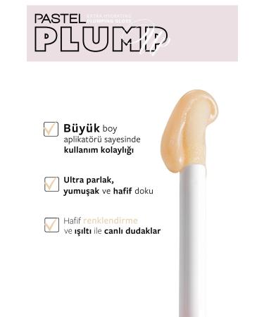 Pastel Plump Up Extra Hydrating Plumping Gloss - Plumping Lip Gloss 201 Royal - Buy Online on GoSupps.com