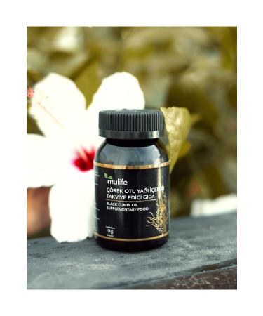 IMULIFE Black Cumin Oil Softgel 1050mg 90s - Buy Online on GoSupps.com
