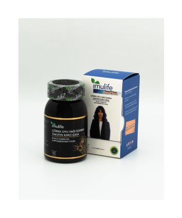 IMULIFE Black Cumin Oil Softgel 1050mg 90s - Buy Online on GoSupps.com