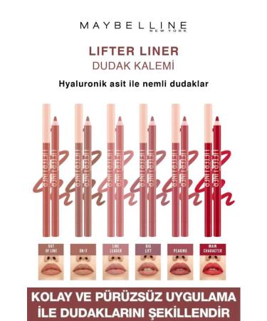 Maybelline New York Lifter Liner Definite Lines Intense Pigmented Lip Pencil Series