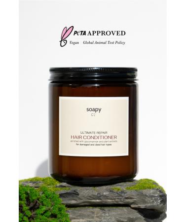 Soapy Co Ultimate Repair Conditioner - Silicone-Free Hair Care with Repairing and Revitalizing Effects - 230 mL