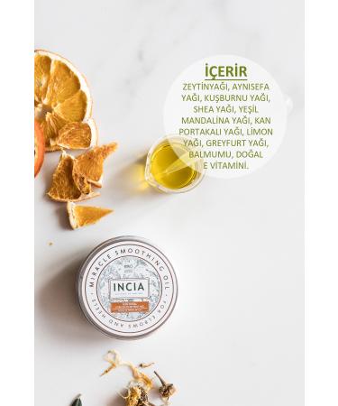 INCIA 0 Natural Smoothing Oil Intensive Moisturizing Cream Organic Elbow Heel Vegan 50 ml - Buy Online on GoSupps.com