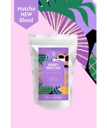 Mim and More Berry Matcha - Blackberry Flavored Matcha 50 gr