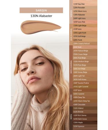 Avon Power Stay Matte Foundation - 130N ALABASTER - Buy Online on GoSupps.com