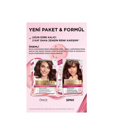 L'Oreal Paris Excellence Creme Hair Dye 5.15 Legendary Turkish Coffee - Buy Online on GoSupps.com
