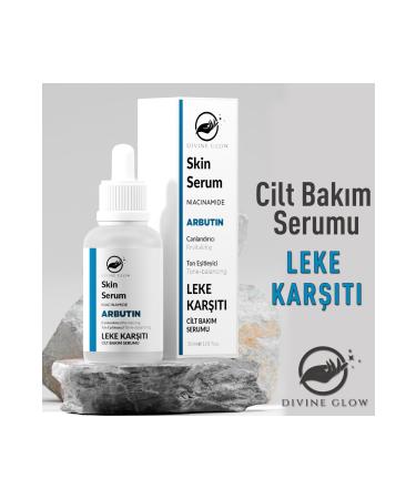 Divine Glow Arbutin Anti-Spot & Revitalizing & Brightening Skin Care Serum 30 ml - Buy Online on GoSupps.com