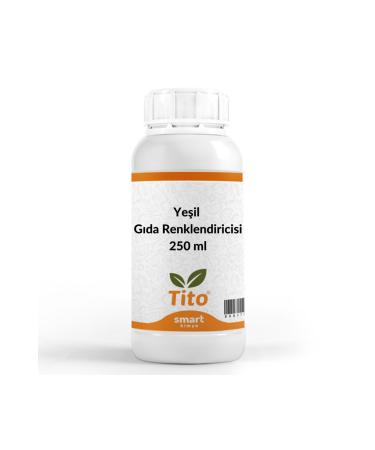 Tito Green Food Colorant Liquid Water Soluble E142 250 ml
