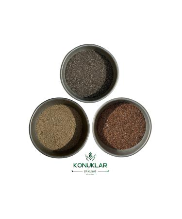 Guests Legumes Diet Set Chia Seed 950 Gr Flax Seed 950 Gr Quinoa 950 Gr - Buy Online on GoSupps.com