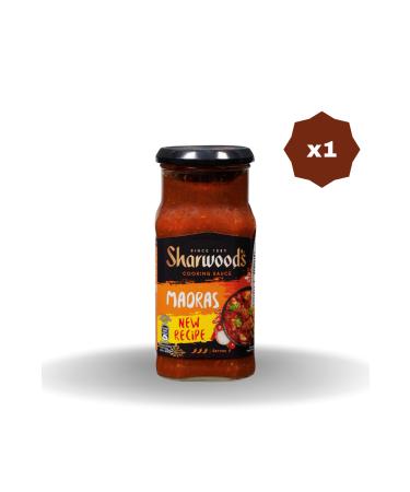 Sharwood's SHARWOODS INDIAN CURRY SAUCE MADRAS 420 GR X 1 PIECE