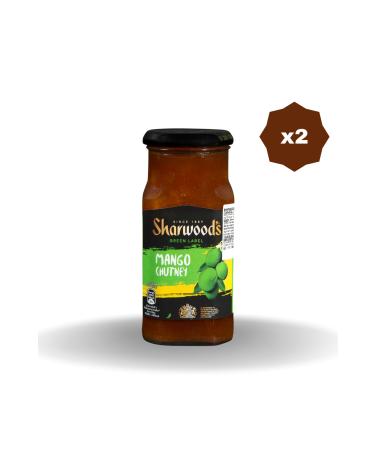 Sharwood's SHARWOODS MANGO CHUTNEY SAUCE 530 GR X 2 PIECES