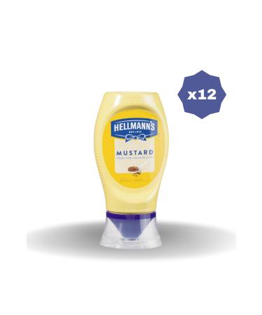 Hellmann's HELLMAN'S MUSTARD 250 GR X 12 PIECES