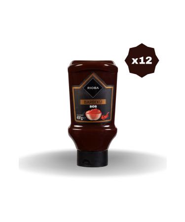 Rioba BBQ SAUCE 450 GR X 12 PIECES