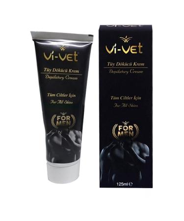 Vi vet Vivet 2 Pieces Hair Removal Cream For Men 125 Ml.. - Buy Online on GoSupps.com