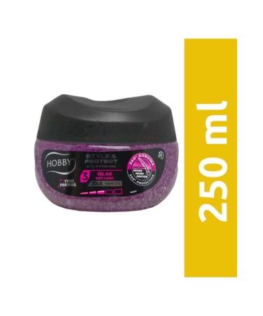 Hobby Hair Gel Style Protect Wet Look 250 ml - Buy Online on GoSupps.com