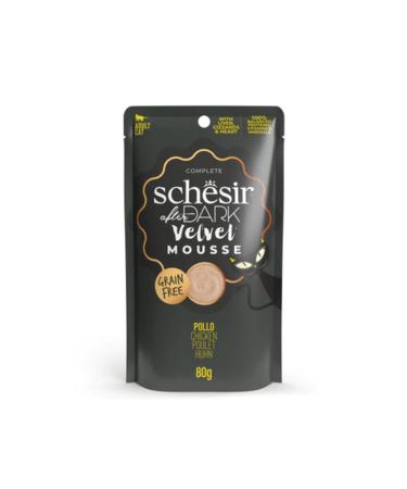 Schesir After Dark Velvet Mousse Chicken Adult Cat Wet Food 80 Gr - Petshopundan