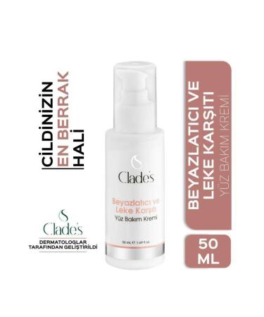 Clade's Whitening and Anti-Spot Face Care Cream 50 ml