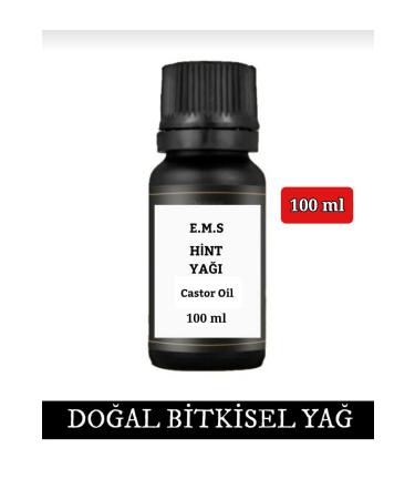 EMS AVM CASTOR OIL 100 ML (CASTOR OIL) 100% PURE - COLD PRESS.
