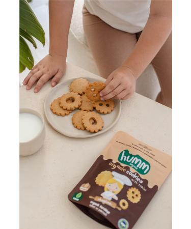 Humm Organic Organic Chefline Tahini Molasses Vegan Cookies 55g X 6 Pieces - Buy Online on GoSupps.com