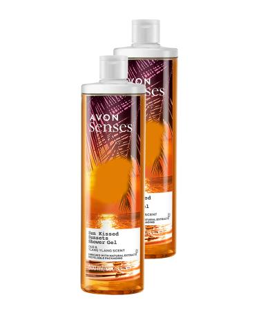 Avon Senses Sun Kissed Sunsets Shower Gel 500 Ml. Set of Two