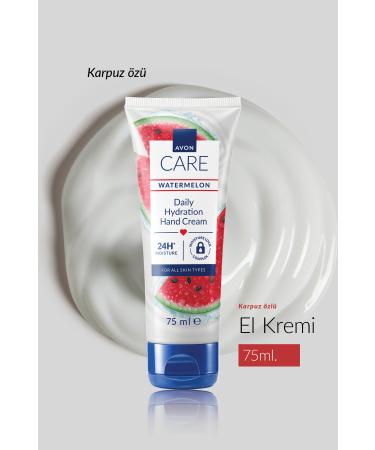 Avon Care Watermelon Scented Hand Cream 75 Ml. Set of Two - Buy Online on GoSupps.com
