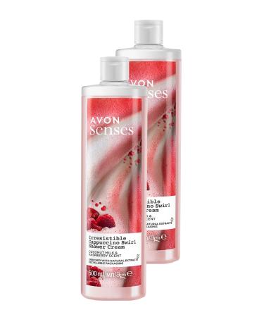 Avon Senses Coconut Milk and Blackberry Scented Shower Cream 500 Ml. Set of Two