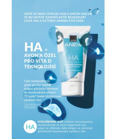 Avon Anew Hyaluronic Acid Cream Serum and Make-up Care Package - Buy Online on GoSupps.com