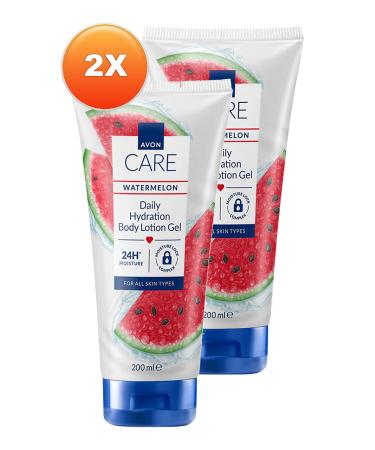 Avon Care Watermelon Watermelon Scented Body Lotion Gel 200 Ml. Set of Two - Buy Online on GoSupps.com