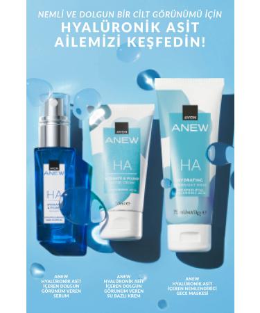 Avon Anew Hyaluronic Acid Cream Serum and Make-up Care Package - Buy Online on GoSupps.com