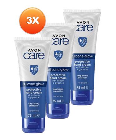 Avon Care Silicone and Glycerin Hand Cream 75 Ml. Triple Set - Buy Online on GoSupps.com