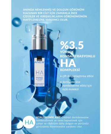 Avon Anew Hyaluronic Acid Cream Serum and Make-up Care Package - Buy Online on GoSupps.com
