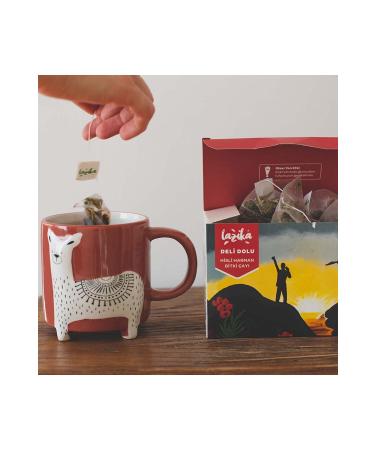 LAZIKA Deli Dolu 2-Piece Tea Set - Hangover Tea - Buy Online on GoSupps.com