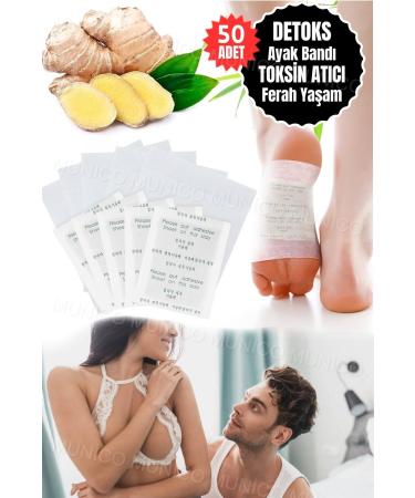 Gaggani Energizing Detox Foot Patch - Improve Sleep Reduce Stress 50 Natural Foot Masks