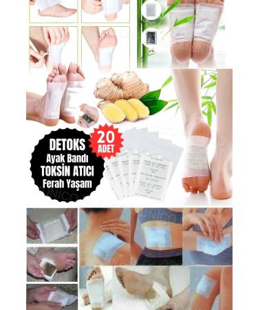 Gaggani Energizing Detox Foot Patch - Deepen Your Sleep with 20 Bamboo Vinegar Foot Mask