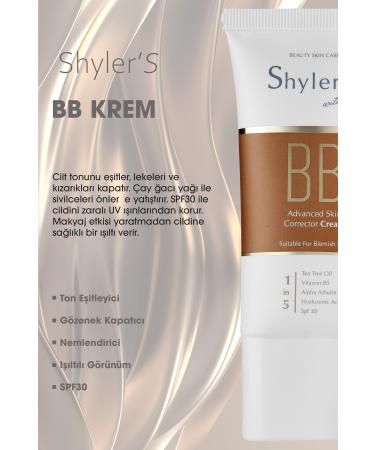 Shyler'S Bb Cream Anti-Stain and Acne Spf 30 50 ml Medium Tone - Buy Online on GoSupps.com
