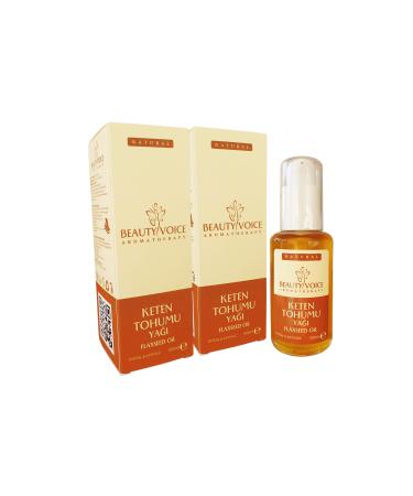 Beauty Voice 0 Pure Linseed Oil 200 ml - Lotion Pump Bottle - Lock Cap