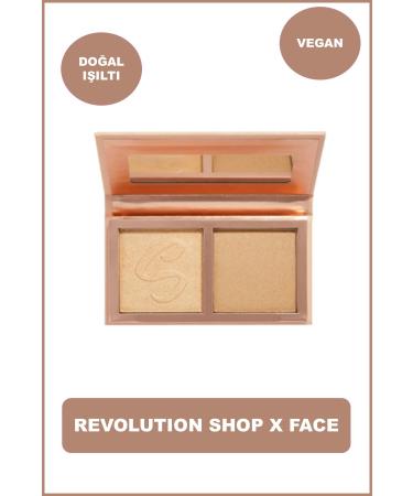 Revolution Sophx Face Cookies & Cream Duo Blush Palette 5057566469890