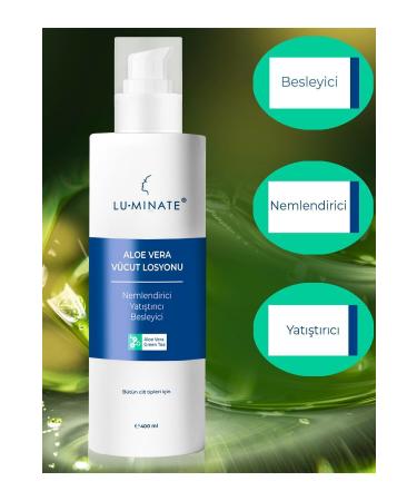Luminate Body Lotion Aloe Vera Shea Butter & Tea Tree Water-Based Moisturizer for Normal & Combination Skin - Buy Online on GoSupps.com