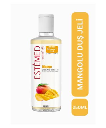 ESTEMED Moisturizing Effective Mango Shower Gel for Dry Skin & Moisturizing Shower Gel 250 ml