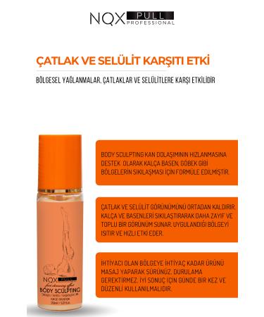 NQX PULL Cellulite and Stretch Mark Eliminator Body Shaping Firming Gel - Buy Online on GoSupps.com