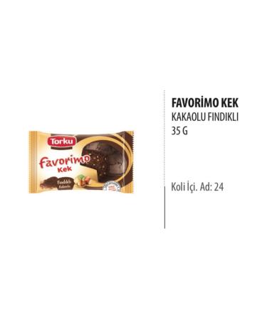Torku FAVOR MO CAKE WITH COCOA AND HAZELNUT 35 GRAMS 24 PIECES - Buy Online on GoSupps.com