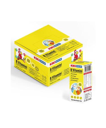 Furlo KIKI Excellent Bird Vitamin B 25 ml. 16 Pieces (Box) - Petshopundan