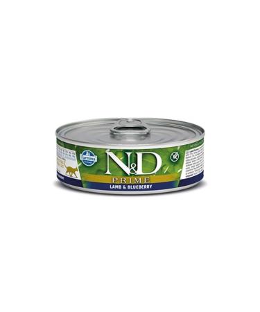 N & D Prime Lamb and Blueberry Canned Cat Food 70 Gr - Petshopundan