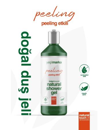 ye ilmarka Natural Shower Gel - Peeling Effect - Sulfate-Free Silicone-Free Vegan Organic Shower Gel