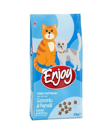 Enjoy Adult Cat Food with Salmon and Anchovy 10kg