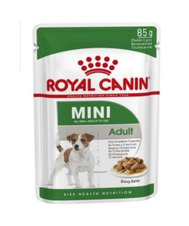 Royal Canin Mini Adult Small Breed Pouch Canned Food 85 Gr 12 Pieces - Buy Online on GoSupps.com